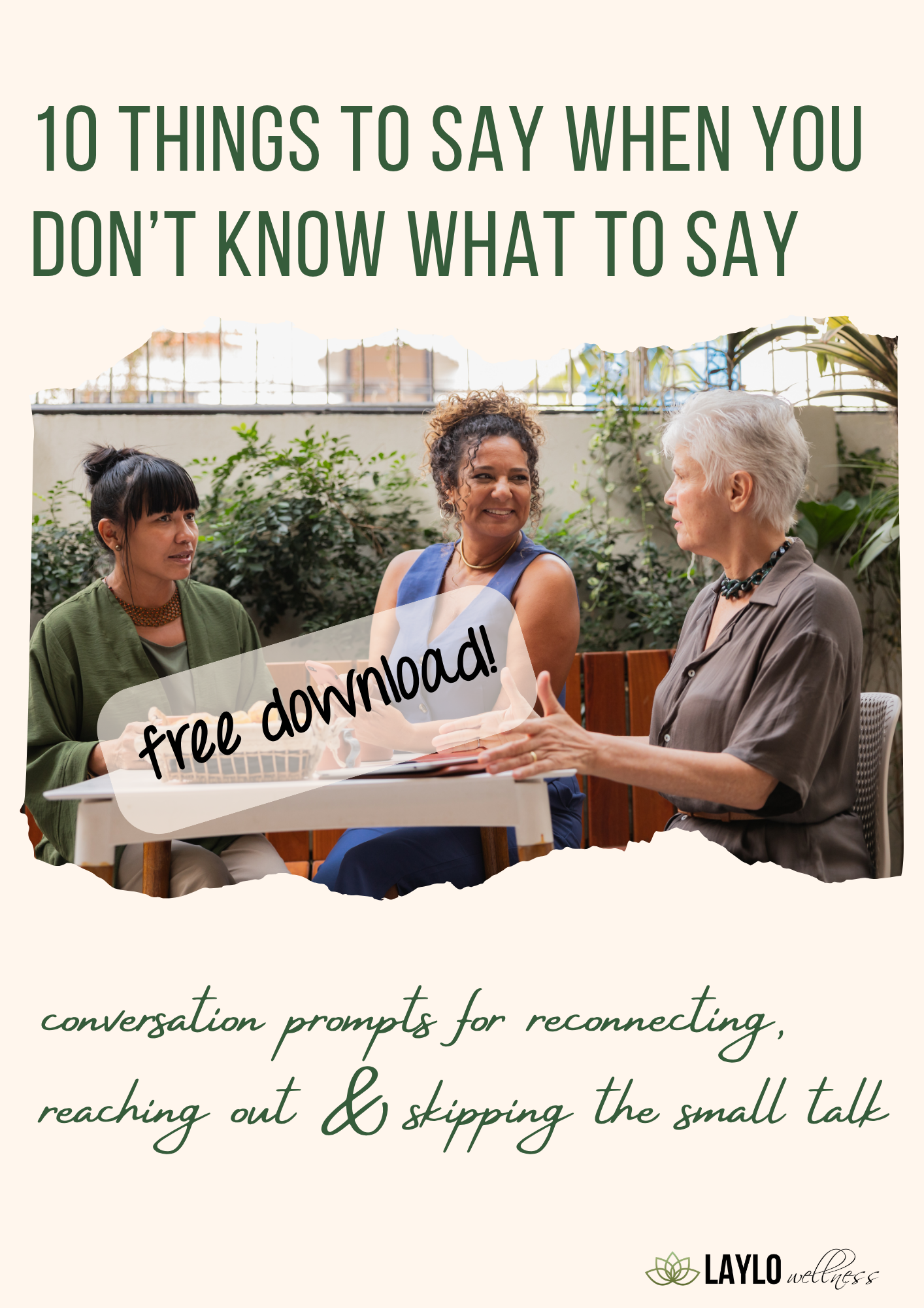 10 things to say when you don't know what to say