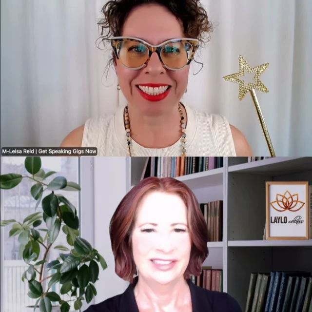 So fun that of all the people at Women's Business Link I got paired up with the fantastic Leisa Reid! 

She teaches people how to use public speaking to attract clients and build their business. She is hands down one of the best at what she does, and most of all, IT WORKS!!